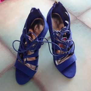 Madden Girl Raceyyy lace up High Heel Sandals